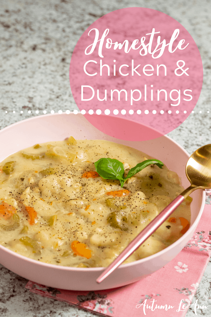homestyle chicken and dumplings pinterest pin1