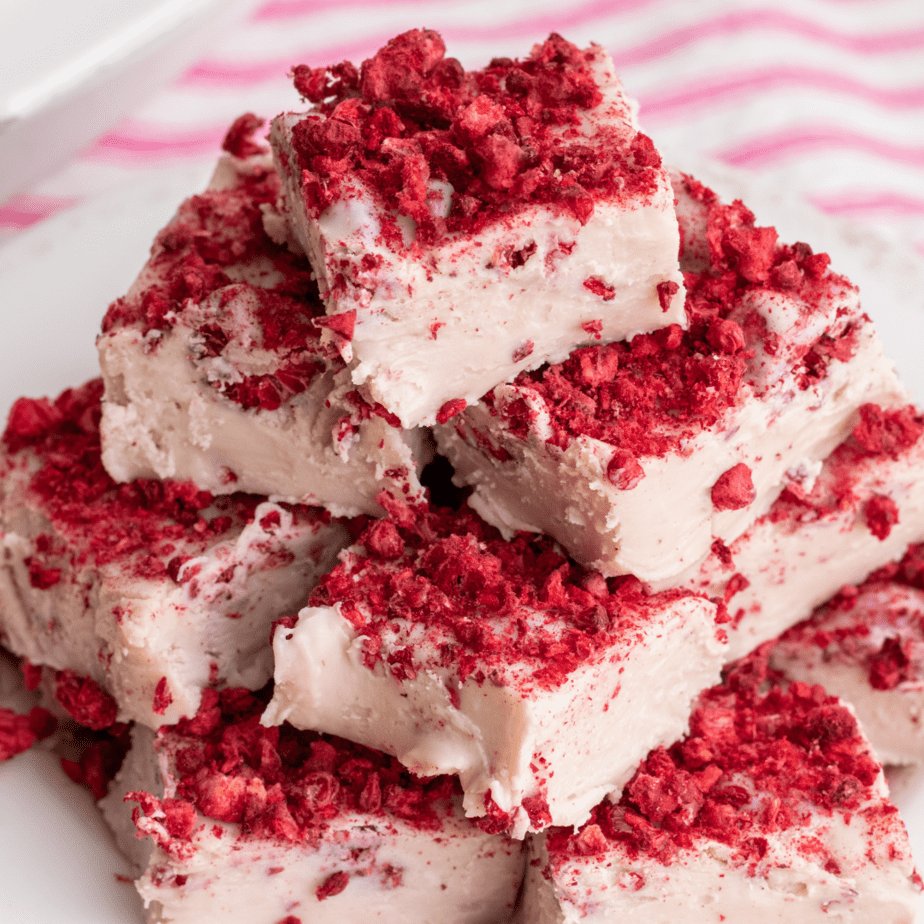 Raspberry White Chocolate Fudge Autumn LeAnn