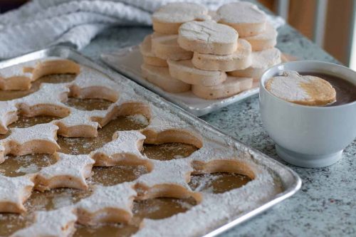 pumpkin pie marshmallow cutouts